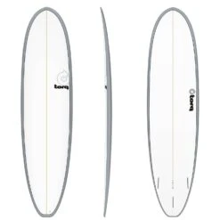 Torq Mod Fun V+ TET 7'4" -MELBOURNE SURF Shop pre order torq mod fun v tet 74 surfboards torq gray rail pinline 376075