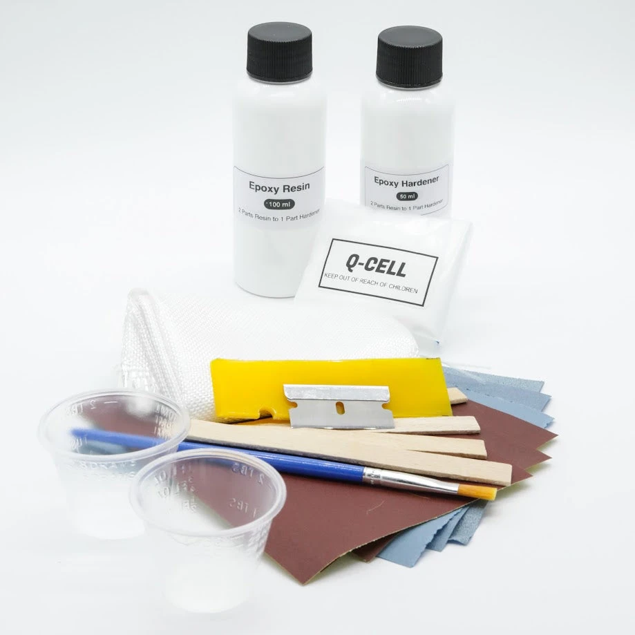 The Surfboard Studio Epoxy Fibreglass Repair Kit The Surfboard Studio Epoxy Fibreglass Repair Kit -MELBOURNE SURF Shop productpic 01