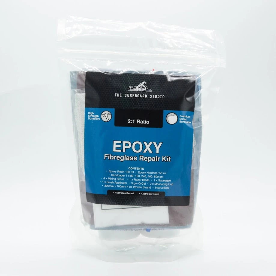 The Surfboard Studio Epoxy Fibreglass Repair Kit The Surfboard Studio Epoxy Fibreglass Repair Kit -MELBOURNE SURF Shop productpic 123