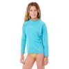 Rip Curl Girls Golden Rays Rash Guard L/SL 1 Rip Curl Girls Golden Rays Rash Guard L/SL -MELBOURNE SURF Shop rip curl girls golden rays lsl kids wetsuits rip curl 8 light blue 455983