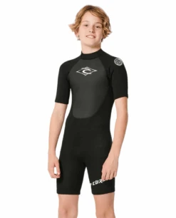 Rip Curl Junior Omega 2mm Short Sleeve Spring Wetsuit -MELBOURNE SURF Shop rip curl junior omega 2mm short sleeve spring wetsuit wetsuit water apparel accessories rip curl 531750