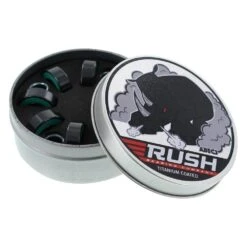 Rush ABEC 3 Titanium Skateboard Bearings