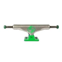 Silver Skateboard Trucks 8.5 M-class Polish Green