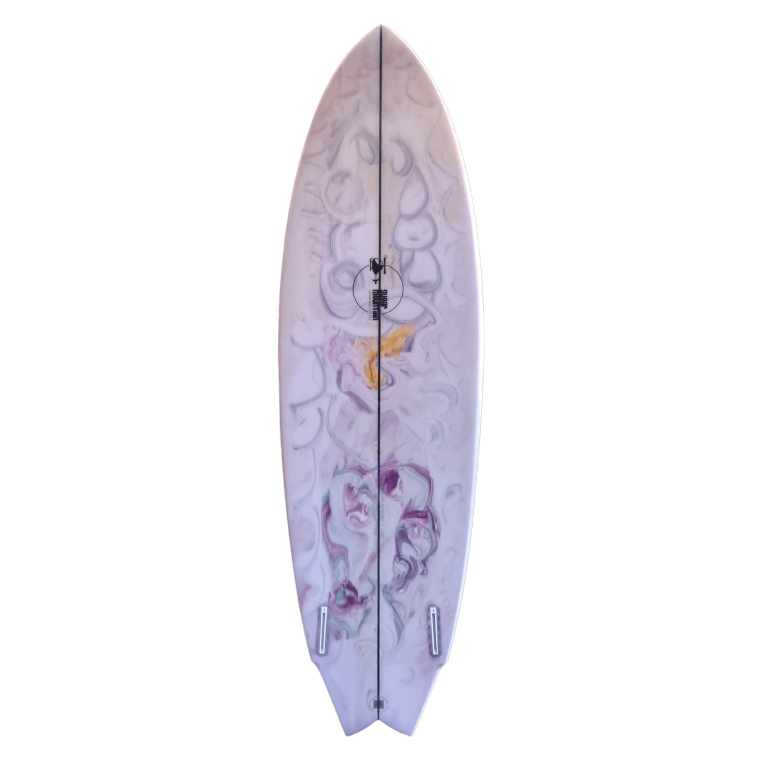 Sugar Mountain Twin Fin 6'0" x 20 1/16" x 2 5/8" Purple winged Fish Sugar Mountain Twin Fin 6'0" X 20 1/16" X 2 5/8" Purple Winged Fish -MELBOURNE SURF Shop sugar mountain twin fin 60 x 20 116 x 2 58 purple winged fish surfboards sugar mountain 848638