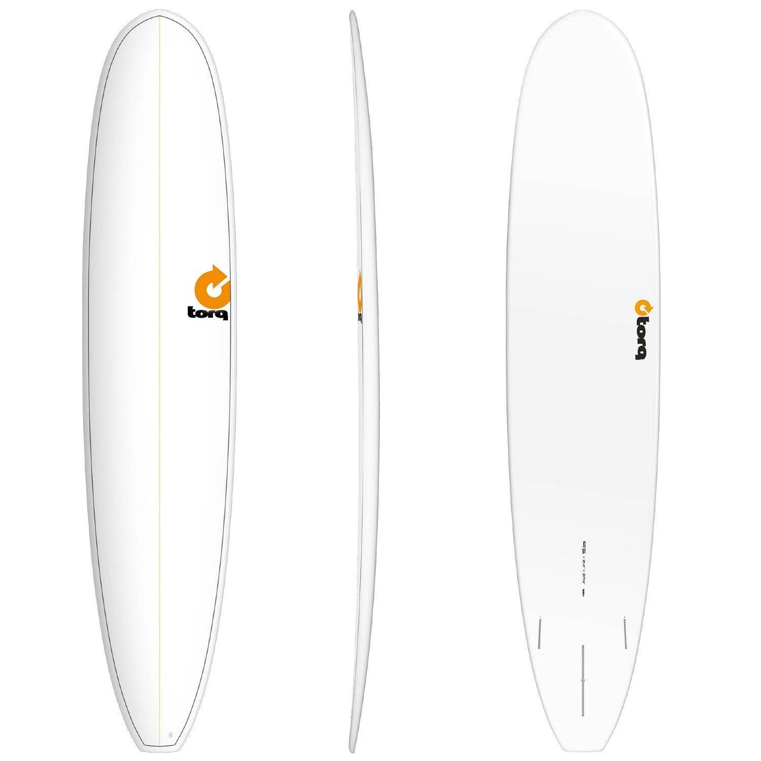 Torq Longboard TET 9'6" Torq Longboard TET 9'6" -MELBOURNE SURF Shop torq longboard 96 surfboards torq white pinline 690130