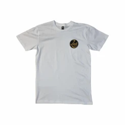 Zak Surfboards T-Shirt Retro Circle Logo White
